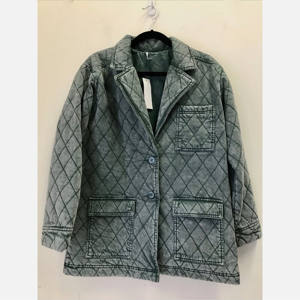 Young Fabulous & Broke Walker Denim Quilted Jacket
